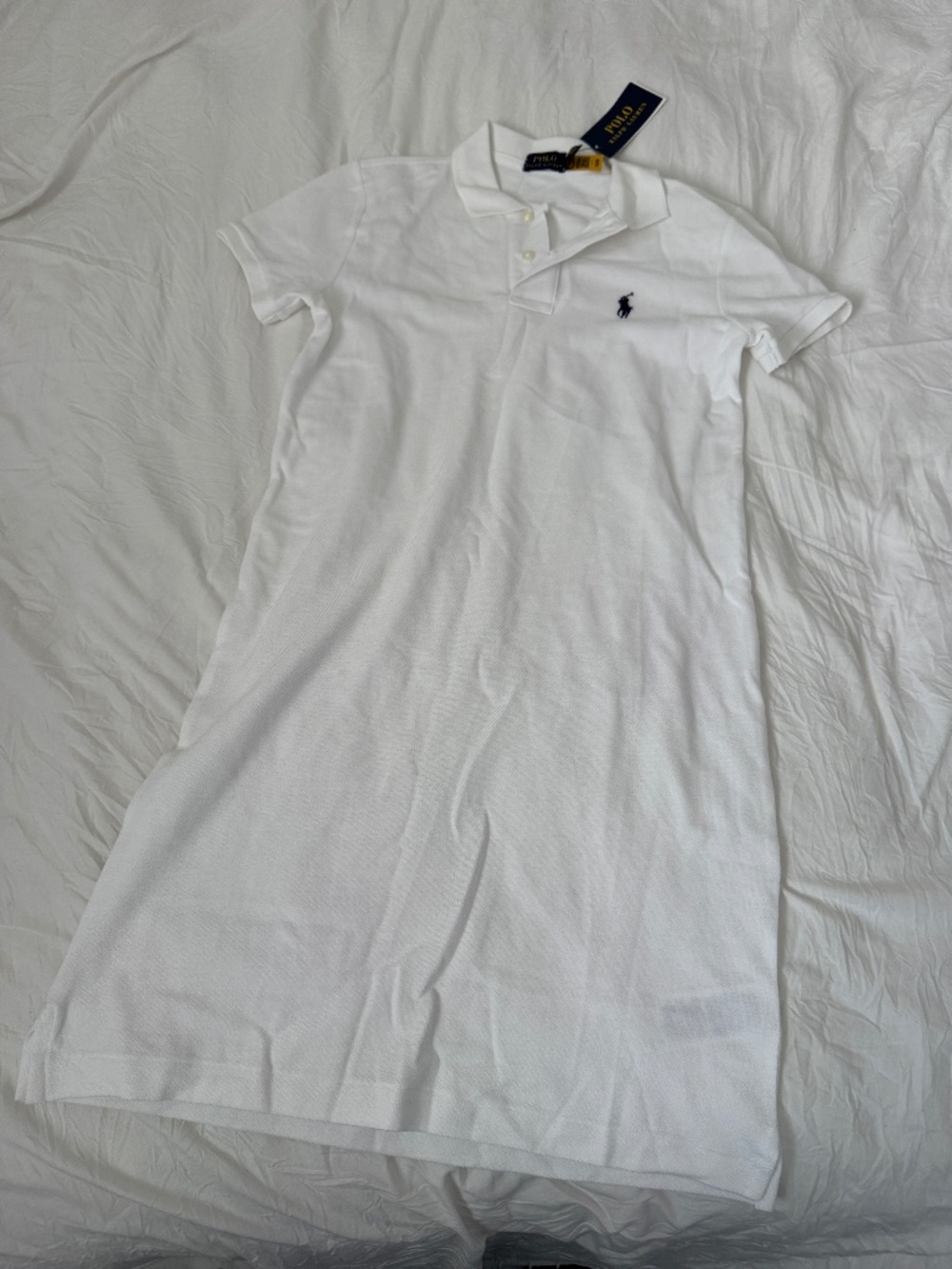 ralph lauren polo dress   size XS  details: -NWT -color: white